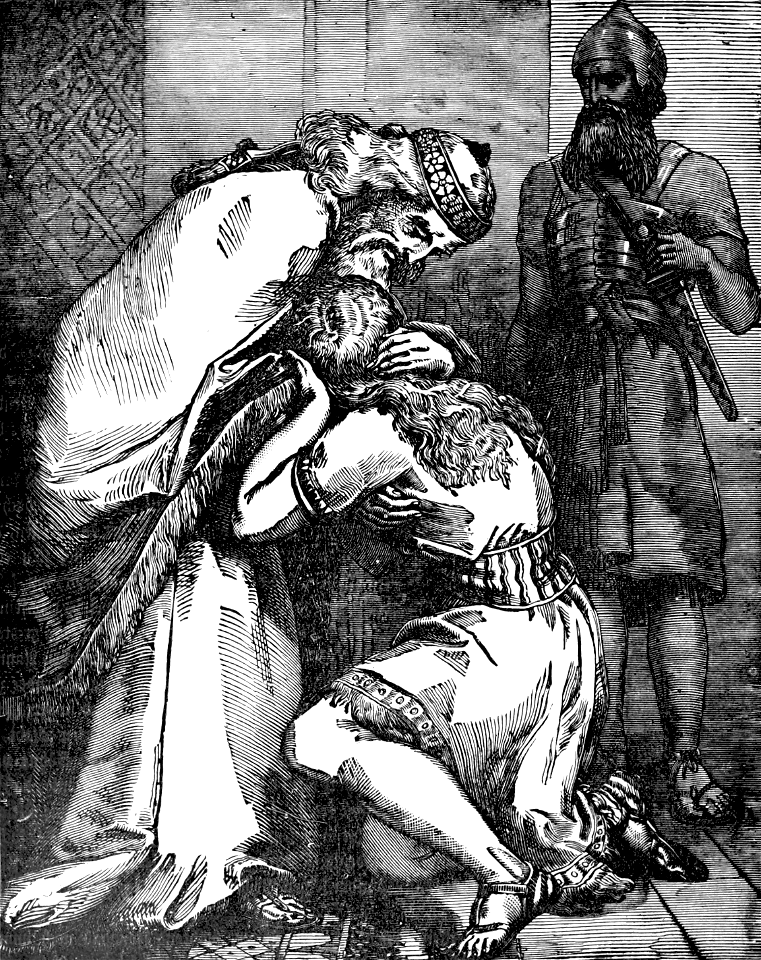 080 David receives Absalom back