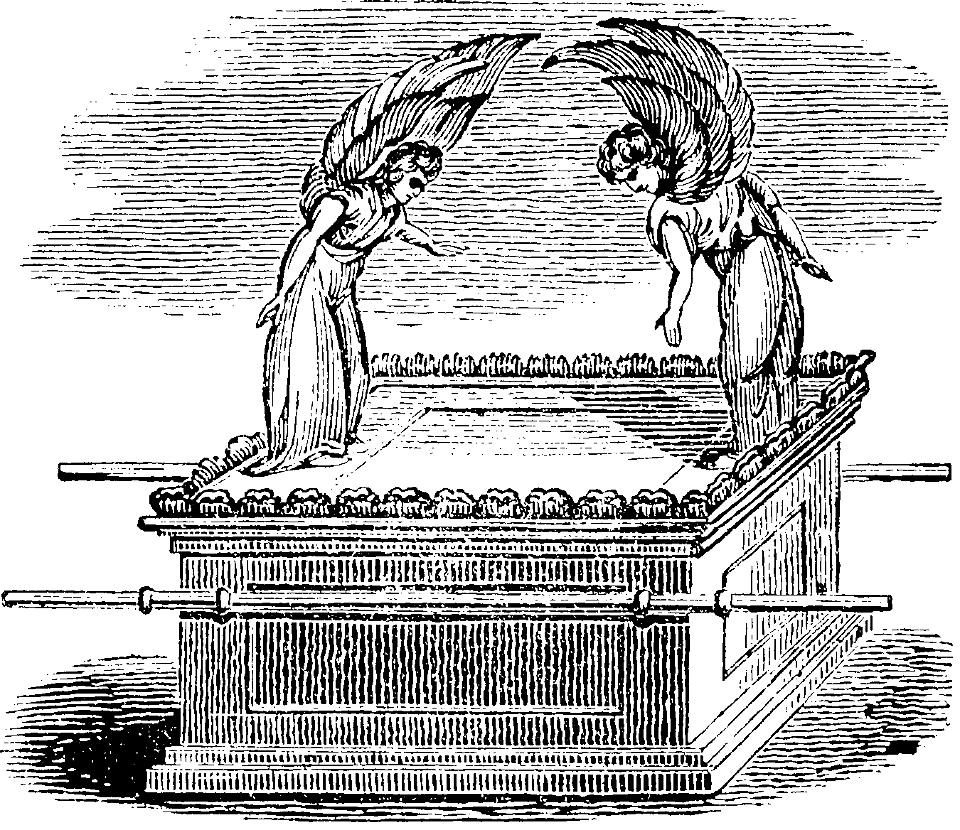 Cherubim covering the Mercy-Seat