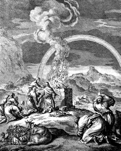21 Genesis 08 The Covenant with Noah (noahs sacrifice, rainbow)