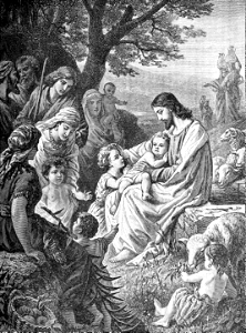 11 Christ blessing the Little Children - Suffer the little children to come