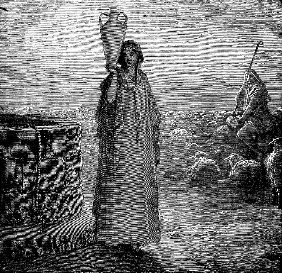 013 Genesis 29 v09 Jacob served seven years as a Shepherd for Rachel