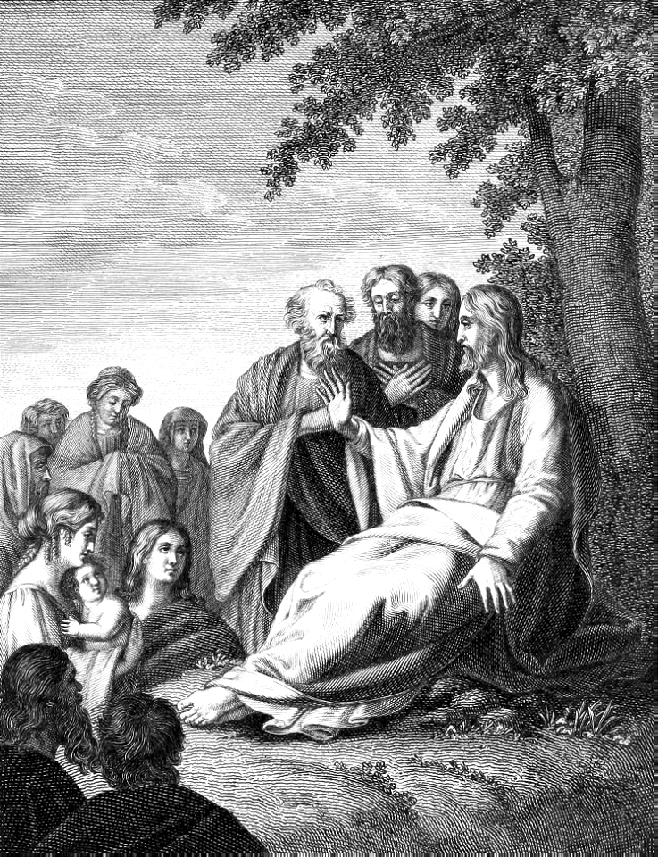 12 Matthew 05 07 Sermon On The Mount Free Stock Illustrations Creazilla 7461