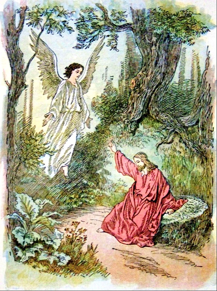 22 Luke 22 - In Gethsemane - Angel Comes