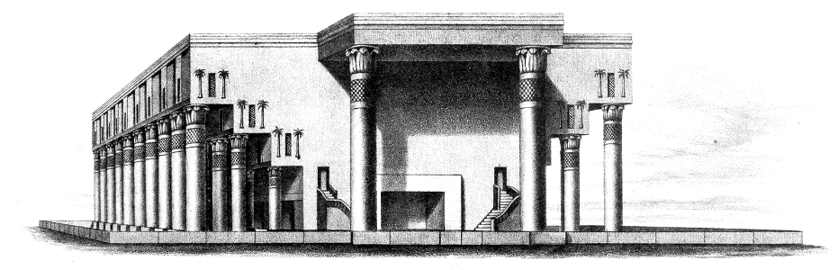 14 Front View of Solomons Temple
