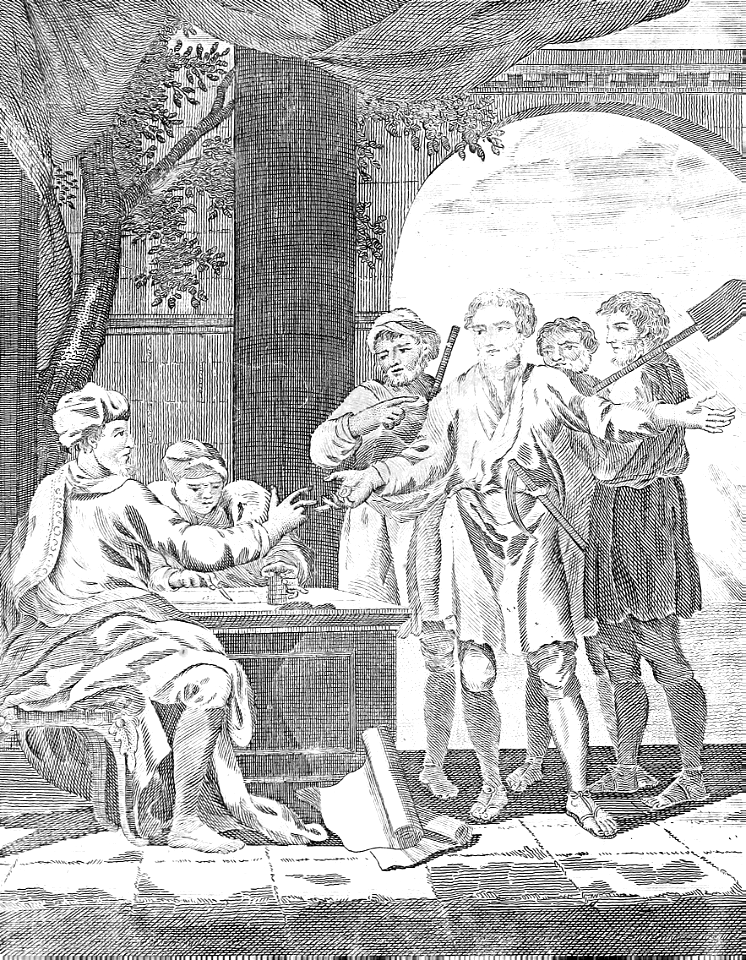 05 Matthew 20 v13 Dispute between the Laborers and the Vineyard Owner