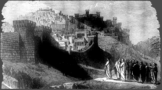08 Mark 11 - Jesus and Disciples at the Gate of Jerusalem