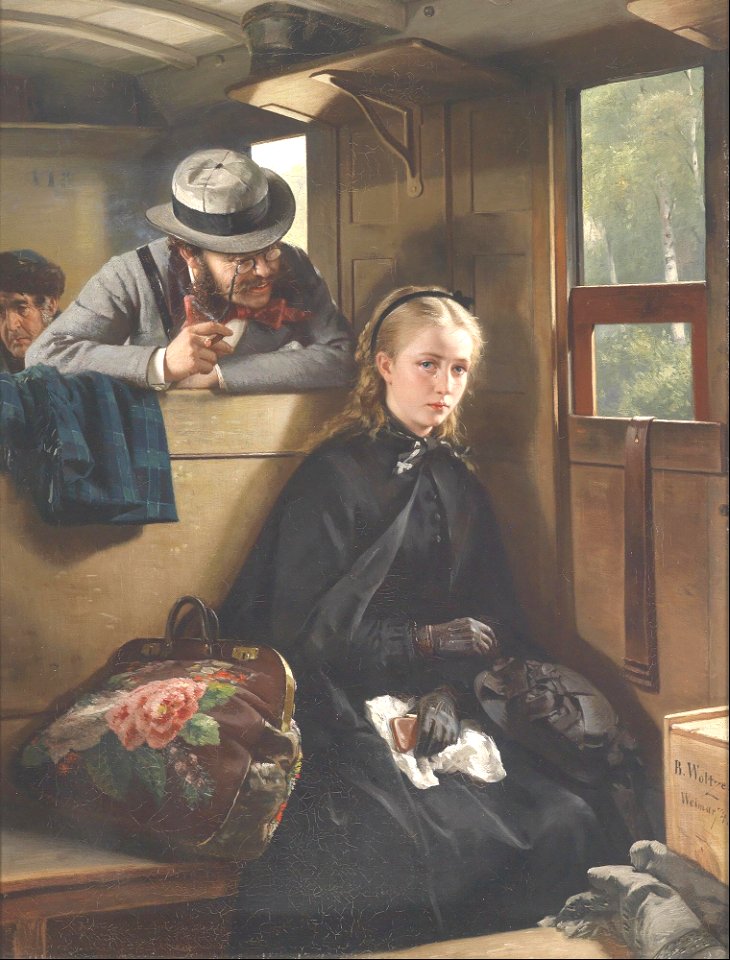 The irritating gentleman - Berthold Woltze