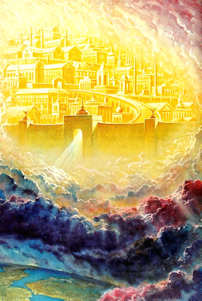 109 John saw the glories of the New Jerusalem (color)