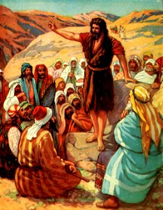 11 Luke 03 v01-18 John the Baptist preaching in the Wilderness