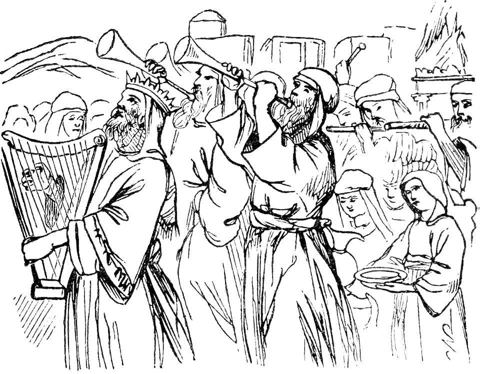 38 David brings the Ark to Mount Zion