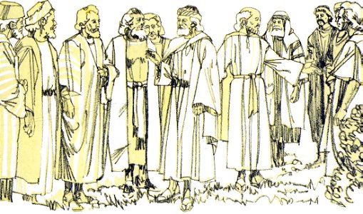 004 Jesus gives the Twelve Apostles their Commission