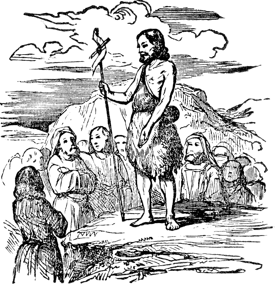 06 John the Baptist preaching in the Wilderness
