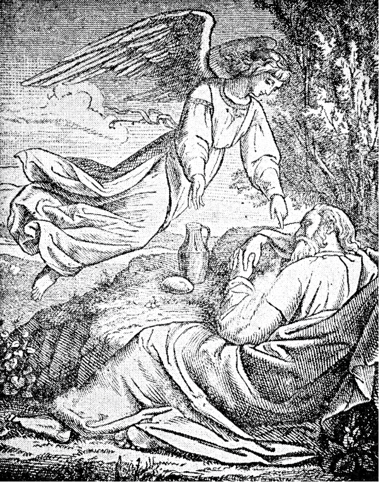 34 The Angel finding Elijah