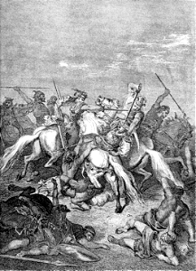 067 2 Samuel 21 v17 Abishai saves David
