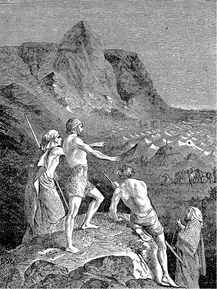 25 The Lepers find a deserted camp of war