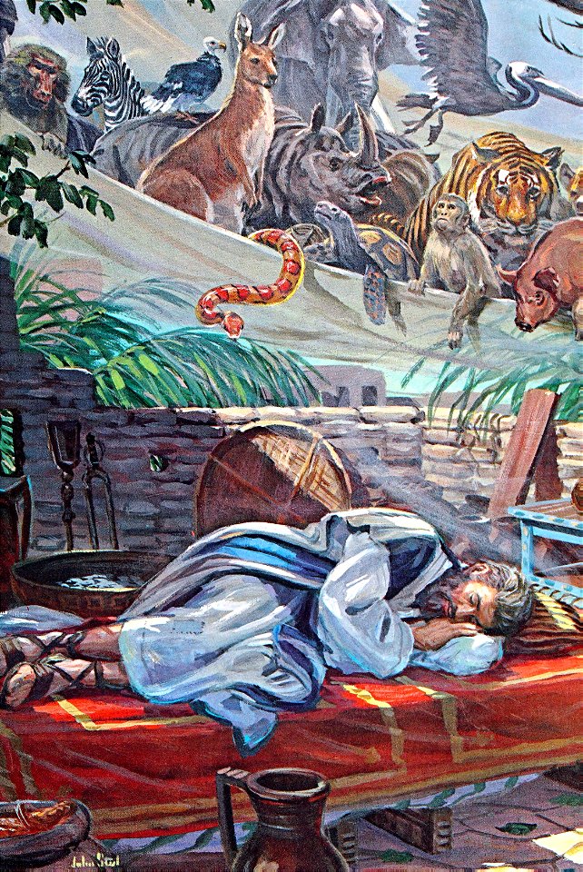 024 By a vision God revealed to Peter that he should call no man common or unclean (color)