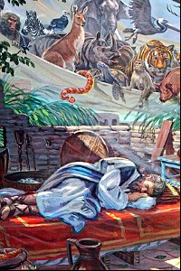 024 By a vision God revealed to Peter that he should call no man common or unclean (color)