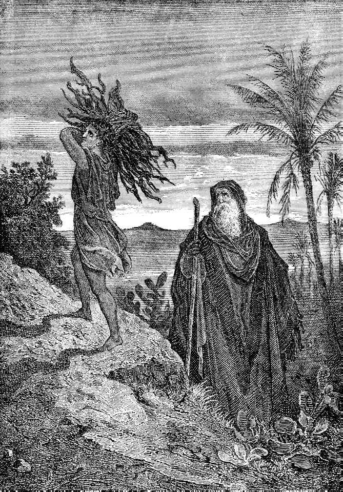 009 Genesis 22 v6 - Abraham goes to offer Isaac