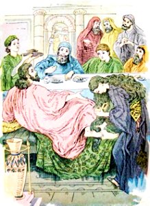19 Luke 07 - Mary Anointing the Feet of Jesus