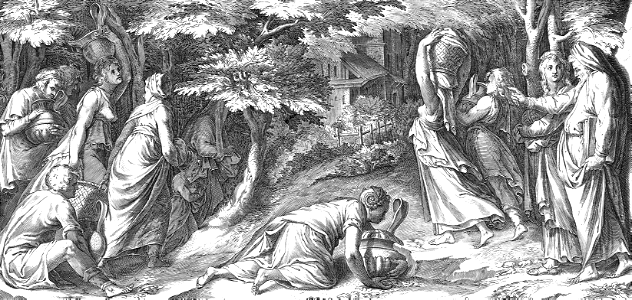 076 Israelites Departing Egypt (Alberti 1576)