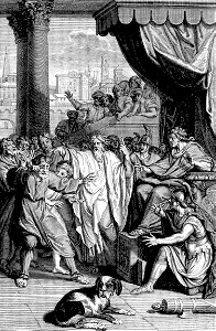 71 Acts 13 v11 Elimas the Sorceror struck with Blindness