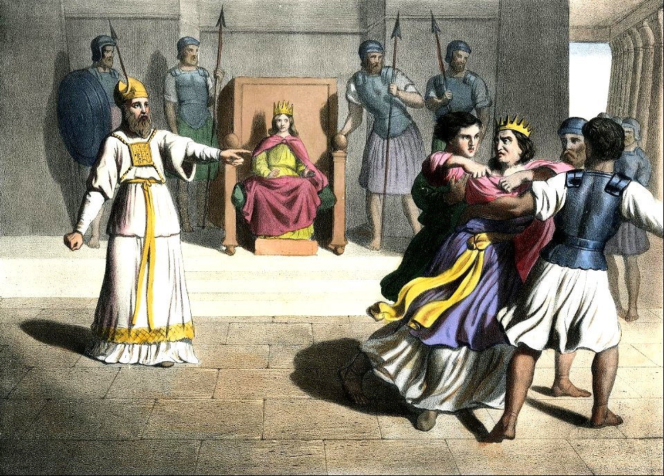 30 Athaliah is taken away while Joash the Boy is crowned King