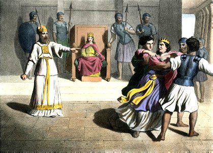 30 Athaliah is taken away while Joash the Boy is crowned King