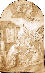 014 The Nativity (Italy, 16th c)