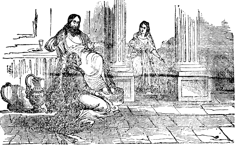 22 Mary sits at Christs feet