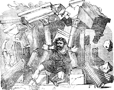 34 Samson brings down the Pillars