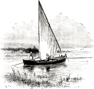 Fishing Boat of the Sea of Galilee. Free illustration for personal and commercial use.