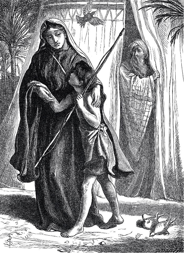 13 Hagar and Ishmael sent away