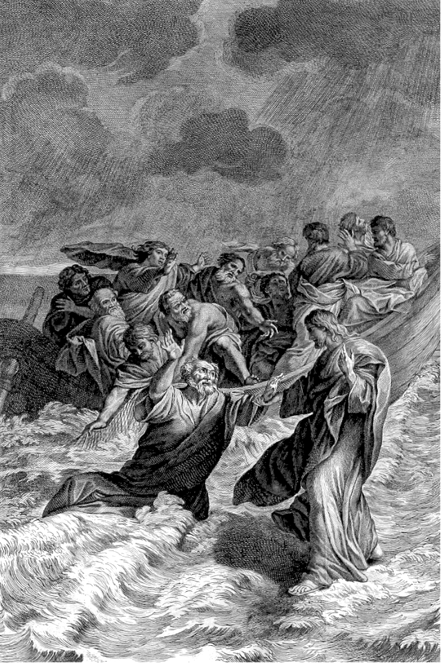 37 Matthew 14 v31 Walking on the Water - Saving Peter