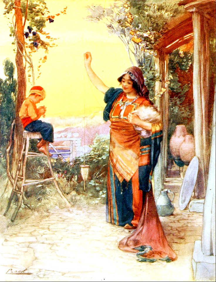 13 Taking Hold of the Distaff (Proverbs 31 v19)