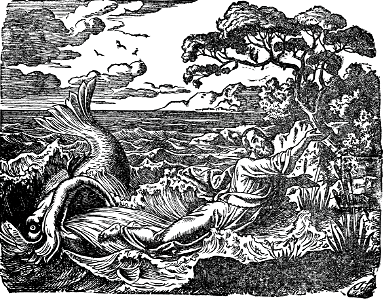 39 The Great Fish throwing Jonah onto the Land