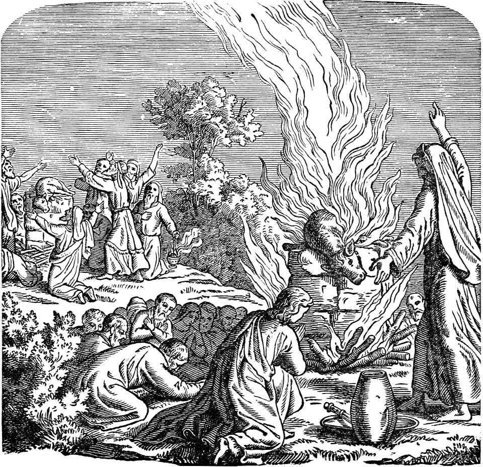 33 Elijah and the Prophets of Baal on Carmel