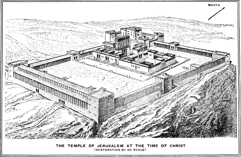 The Temple of Jerusalem in the Time of Christ (restoration by de Vogue)