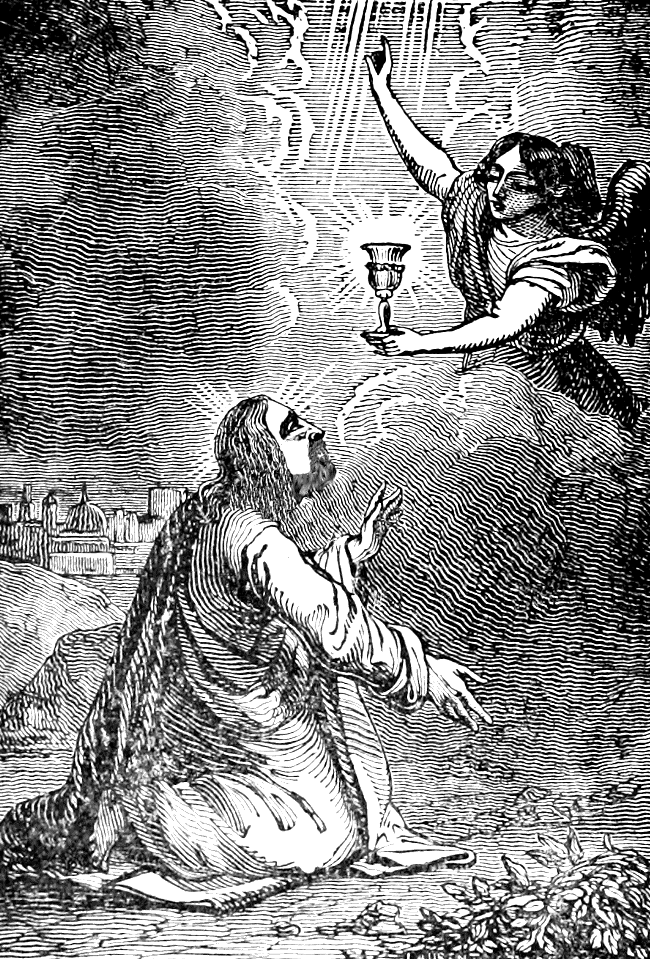 22 Luke 22 v43 - Jesus Comforted by an Angel