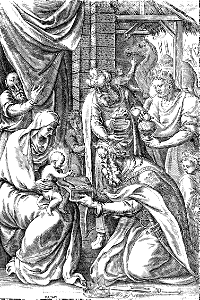 08 The Wise Men bring Gifts