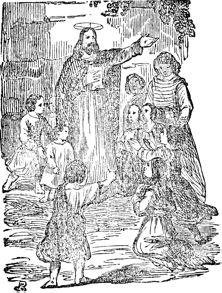 19 Christ blesses Little Children