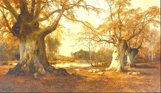 Burnham beeches - Alfred de Bréanski