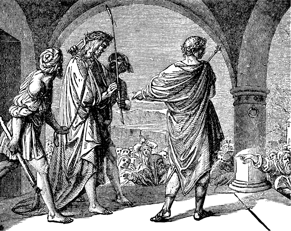 27 John 19 v05 - Pilate says Behold the Man