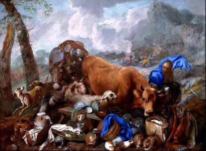 033 Noah's Sacrifice after the Deluge (Castiglione 1655)