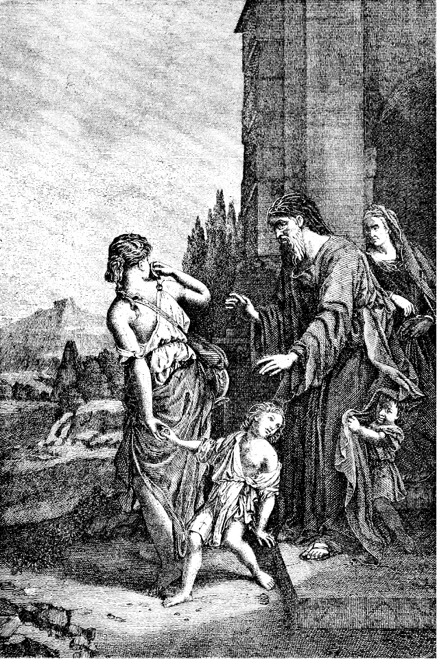 007 Genesis 21 v14 - Abraham sends Hagar away