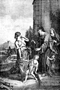 007 Genesis 21 v14 - Abraham sends Hagar away