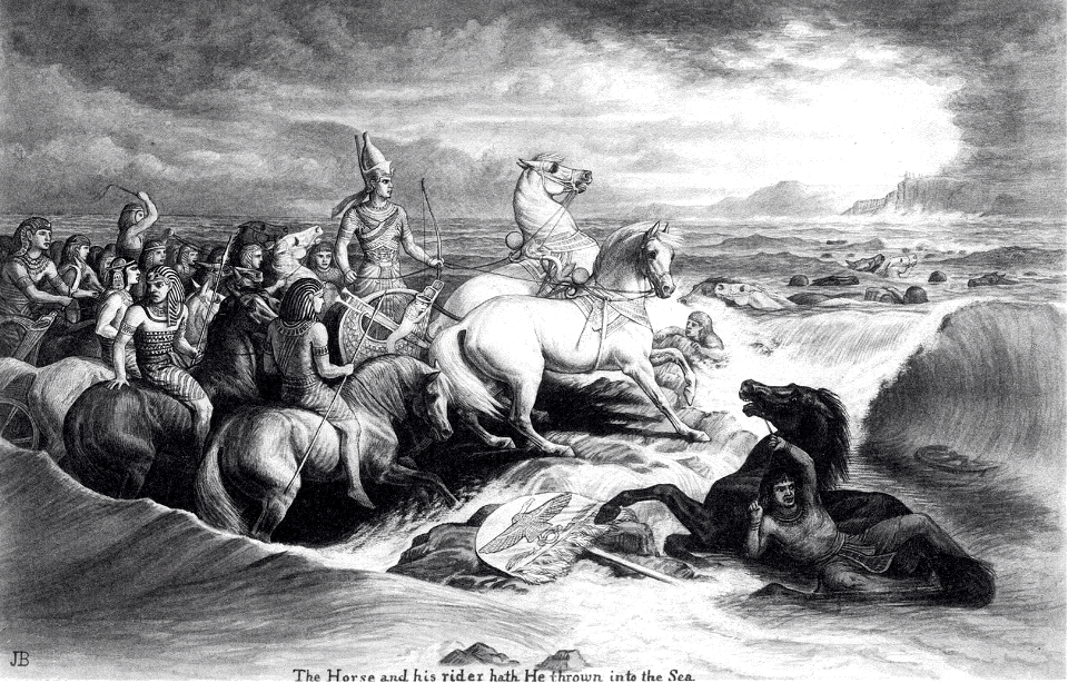 06 Exodus 15 v01 The Horse and his Rider has He thrown into the Sea