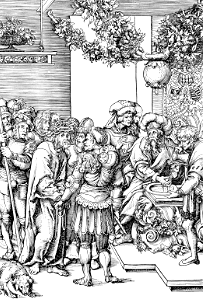 123 Christ before Pilate (Lucas Cranach the Elder 1509)