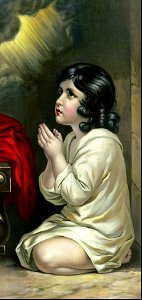 The Child Samuel praying (Reynolds) (color)