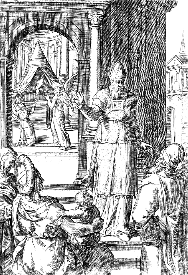 02 Zacharias speechless after seeing the Angel
