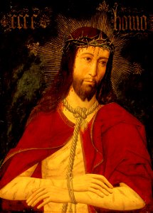 128 Christ with the Crown of Thorns (Master of Osma c1500)